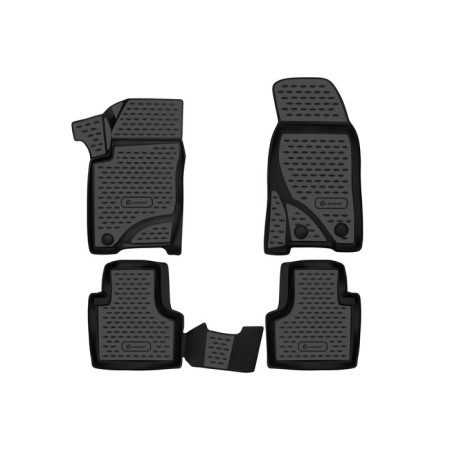 3D mats in the LADA salon (VAZ) Niva (I Restyling (Travel) 2020-4 pcs.-7