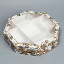 Confectionery box, packaging, “For you with love”, 29 x 29 x 5 cm