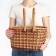 Basket wicker "picnic", 26 × 35 × 37, rattan