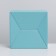 Gift folding box, packaging, Tiffany, 15 x 15 x 7 cm