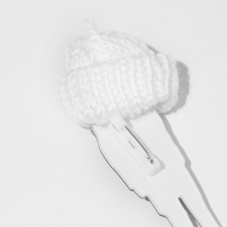 Brooch "Girl" in jacket, color in silver-2
