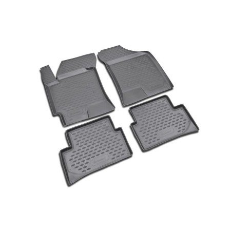Rugs in the salon Hyundai Coupe 2001-2016, 4 pcs. (polyurethane)