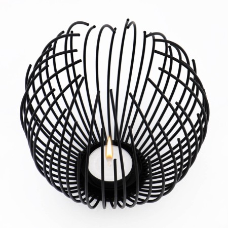 Metal desktop "Shar", 15.5 x 15 cm, black-2