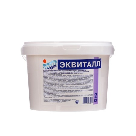 Coagulant Coagulars of the Water "Ecvalle", powder, bucket, 2 kg