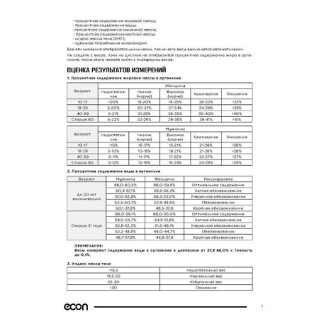 Floor scales ECON ECO-BS114F, electronic, glass, up to 180 kg-9