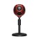 Computer microphone Arozzi sfera, 50-16000 Hz, 44 dB, USB, 1.8 m, red