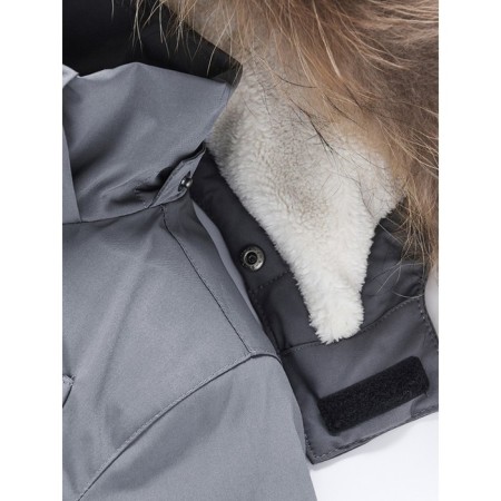 Winter park for a boy, height 140 cm, gray color-5