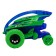 Flint machine Funky Toys "Shark", 4x4, graffiti print, green color