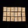 Runes for fortune telling "Slavic", 18 pcs, natural beech, bag