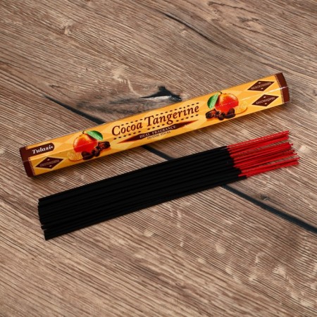Incense "tulasi" 20 fragrances coconut and tangerine-2