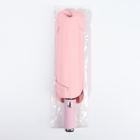 Automatic automatic umbrella, with a lantern, 3 additions, 10 knitting needles, r = 51 cm, pink color-3