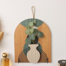 Decorative wood hooks 