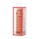 Kokos nozzle is realistic with additional stimulation, TPE, bodily, 12.7 cm