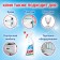 Washing glasses and mirrors Klin 2 in 1 Lemon, 500 ml