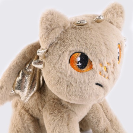 Soft toy "Dragon", beige color-4