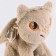 Soft toy "Dragon", beige color