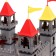 Set of knights "Casting Siege"