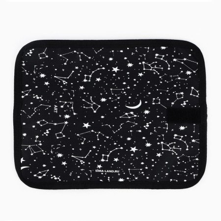 Penal for hands and pencils Textiles, 16 objects "Cosmos"-3