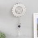Chickenpile bell metal 3D "openwork butterfly" with bead 13.5x13.5x31 cm