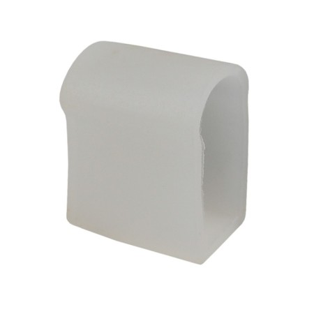 LS-CAP-220-neon tape plug, white
