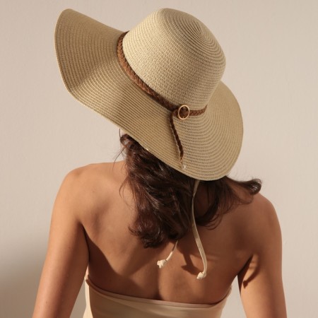 Women's hat minku, col. Beige, river 58-2