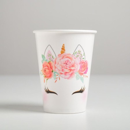 A glass for flowers "Unicorn", 350 ml-2