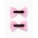 Hair bow 2 pcs, Krabi "Milot", 8 x 12.5 cm
