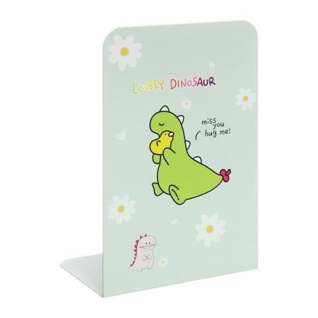 Book stands 2 pieces of dino (turquoise)-2