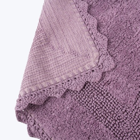 Arya Lupen rug, with guipure, 60x90 cm, lilac color-2