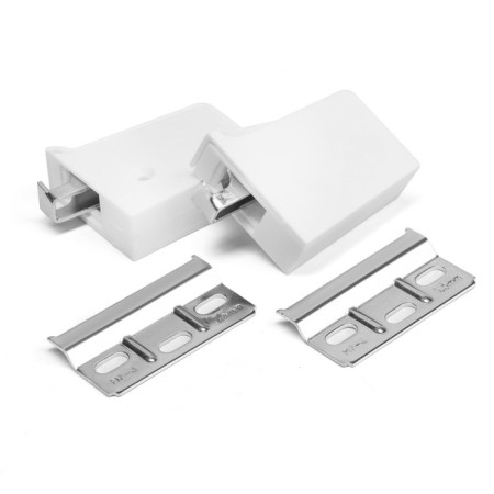 Furniture canopy for hanging the kitchen. cabinets “P01”, white color, heated. 100 kg. steamed, set 2 pcs-7