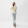 Women's jacket mist size l, milk