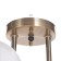 Belinda chandelier 2x40W E27 bronze 49x19x23cm