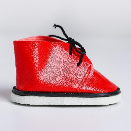 Boots for the doll "Eligations", the length of the sole: 7.5 cm, 1 pair, red color-2