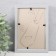Photo frame MDF 10x15 cm, No. 5 "Simple", silver (plastic screen)