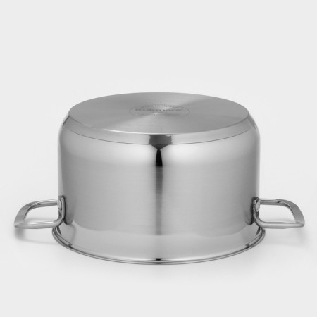Orion pan, 3.5 l, d = 20 cm, glass cover, heat distribution bottom, induction-3