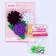 Set for creativity: Decor made of felt and a set of beads "Flower composition"