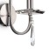 Wall lamp 40W, 1HE14, 20x17.8 cm, nickel