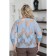 Female jumper, size 55, blue color