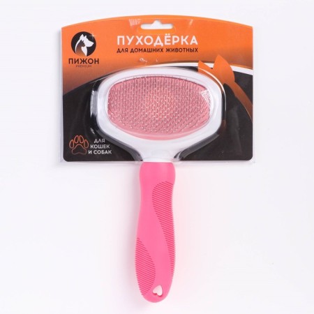 Pucumor Pizhon Premium with a silicone pen, drops, 9.8 x 18.5 cm, pink-4