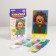 Diamond mosaic with partial filling on the stand for children "Dog", 10 x 15 cm