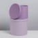 Set of boxes 5 in 1, gift packaging, “purple”, 13 x 14–19.5 x 22 cm
