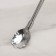 Spoon-pipe for a stainless steel cocktail “shell”, length 21 cm, silver color