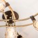 Ceiling chandelier Citilux "Merida" CL142154, 60x60x38 cm, 5x75W, E27, brown color