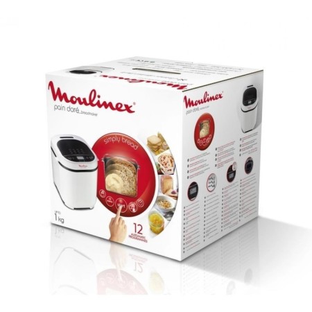 Moulinex OW 210130, 650 watts, 12 programs, Jam Jem, rye bread, white-4