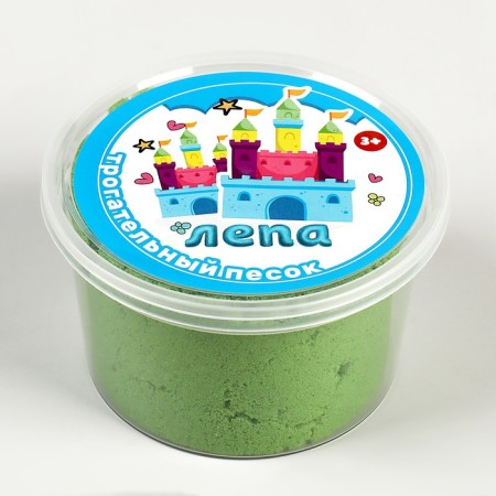 Touching sand Lep, Green, 300 grams