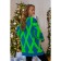 Female jumper, size 42-48, blue, green color