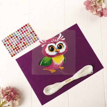 Set for creativity. Fetra toy with Thermonacle "Owl"-4