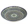 Largan Rishtan ceramics "Patterns", 25 cm, blue
