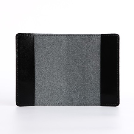 Textura passport cover, black color-4