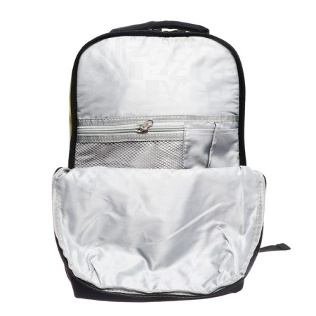 Youth backpack 43 x 29 x 15 cm, Grizzly, ergonomic back, laptop department, black/green-11
